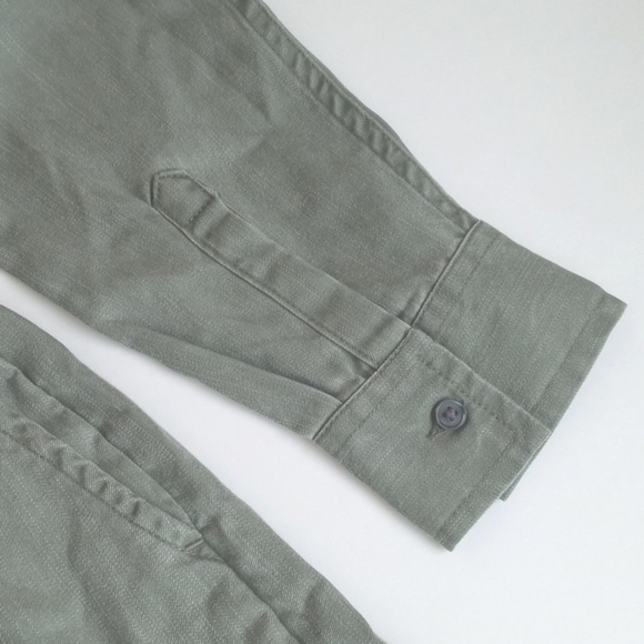 Old Navy Women's Olive Green Long Sleeve Button Up Jumper/ Shorts Romper S - Picture 3 of 12